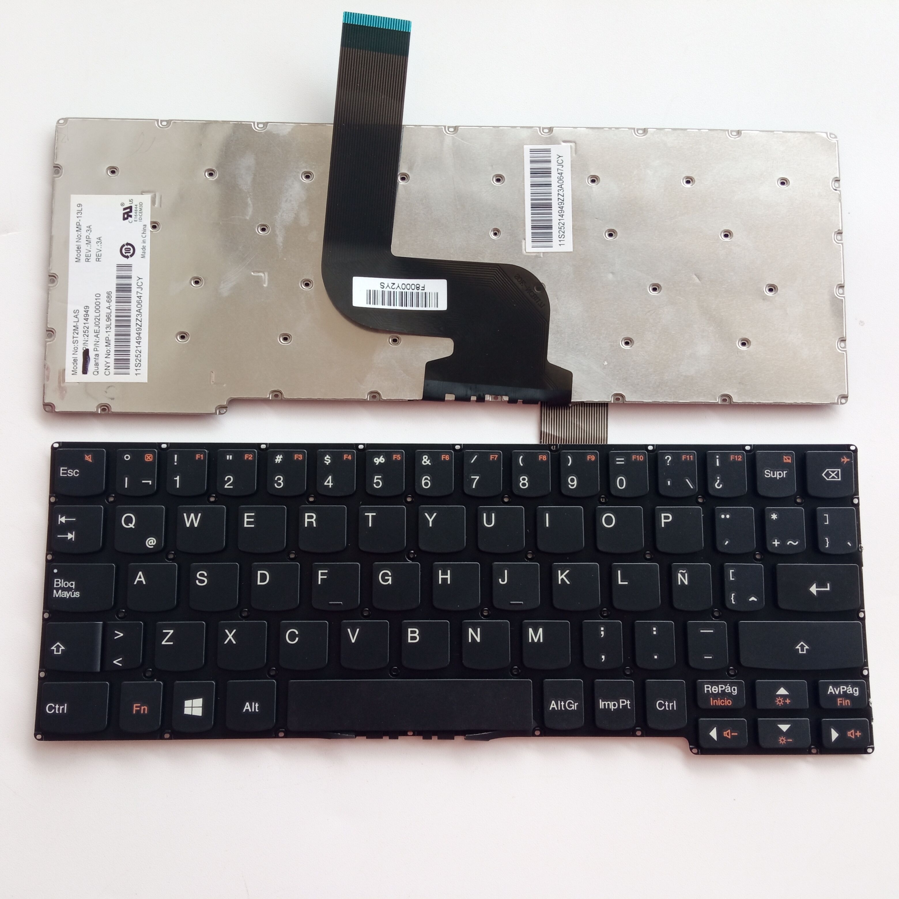 Picture of New Replacement Laptop Keyboard For LENOVO MIIX2 BLACK LA Layout